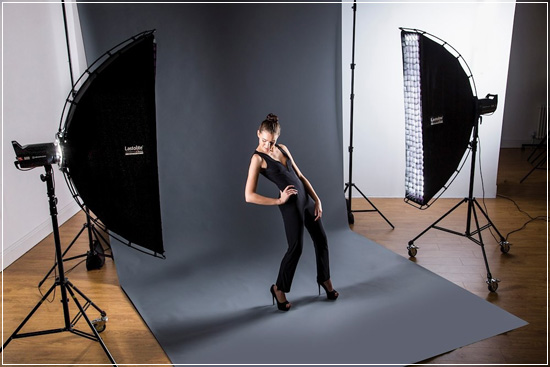 Lastolite Ezybox Pro Strip Softbox 25 x 150cm, inkl. Wabengitter (LL LS3030) 