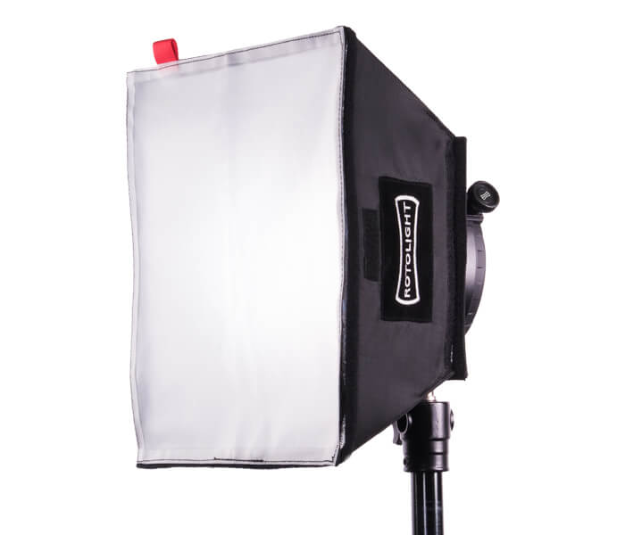Rotolight Softbox 30x30cm für NEO und NEO 2, inkl. 2 Diffusortücher, Wabengitter und Tasche