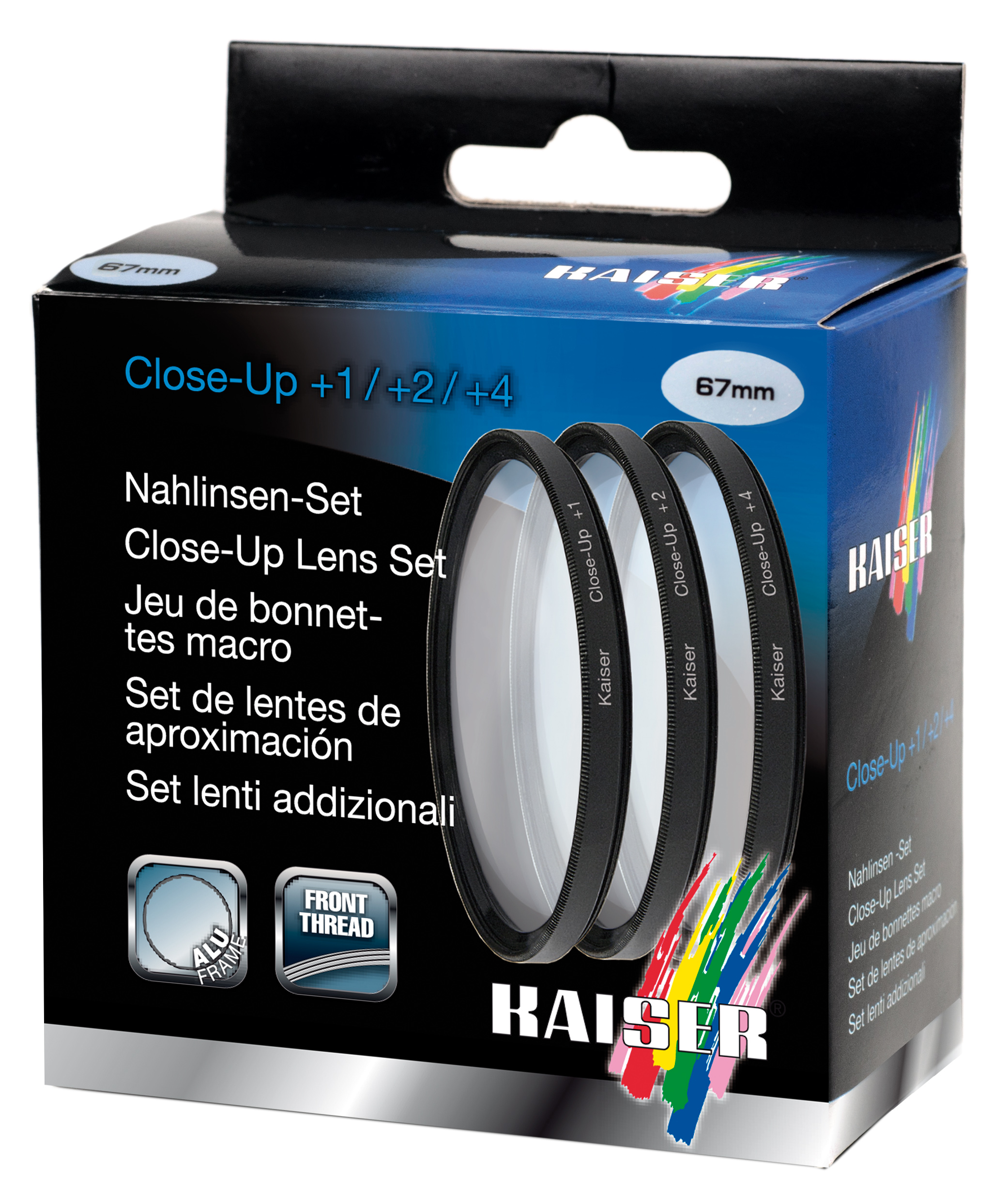 KAISER Nahlinsen-Set 72mm
