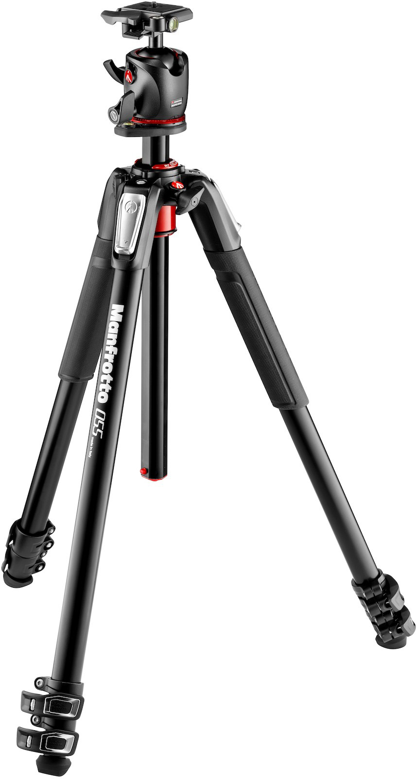 Manfrotto MT055XPRO3 Stativ (3 Segmente) + MHXPRO-BHQ2 Kugelkopf aus Magnesium