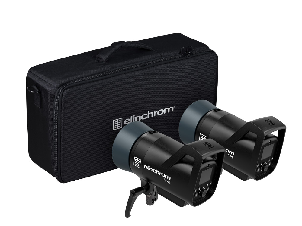 Elinchrom FIVE Akku-Kompaktblitz DUAL Kit