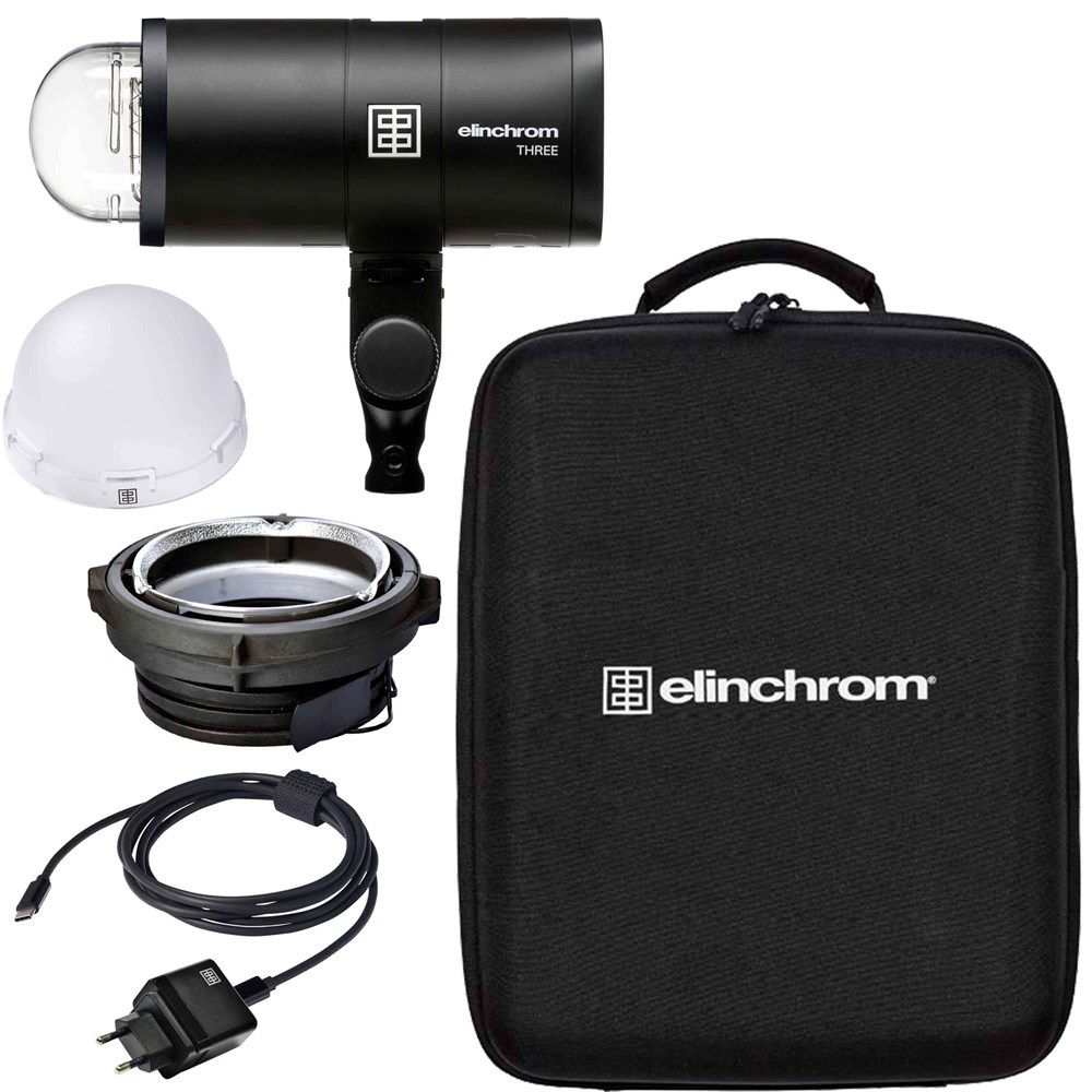 Elinchrom THREE Akku-Kompaktblitz Kit
