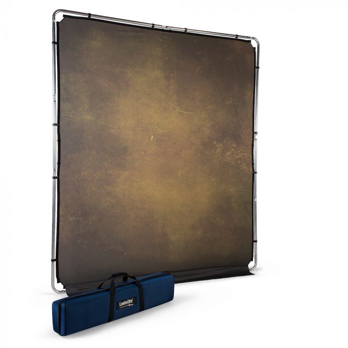 ll7924 Manfrotto EzyFrame Vintage Hintergrund 2 x 2,3m, Olive