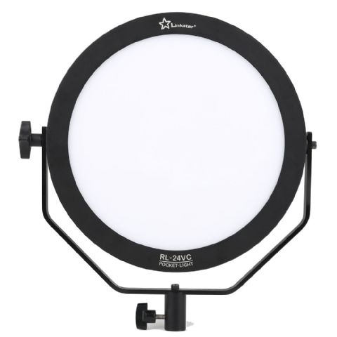 Linkstar Soft-LED Leuchte, Bi-Color 3200K-5600K, 24W, Leuchtfläche ø 25cm