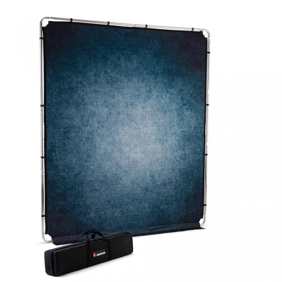 Manfrotto EzyFrame Vintage Background 2 x 2,3m, Ink