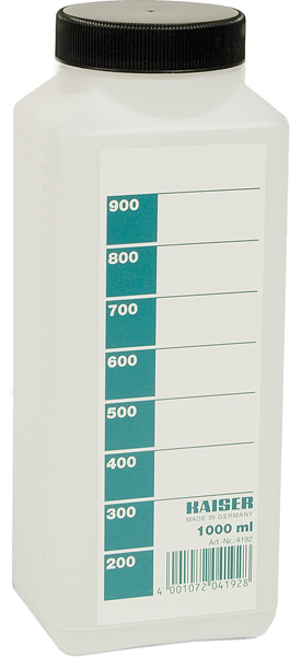 KAISER Chemieflasche 1000 ml weiß