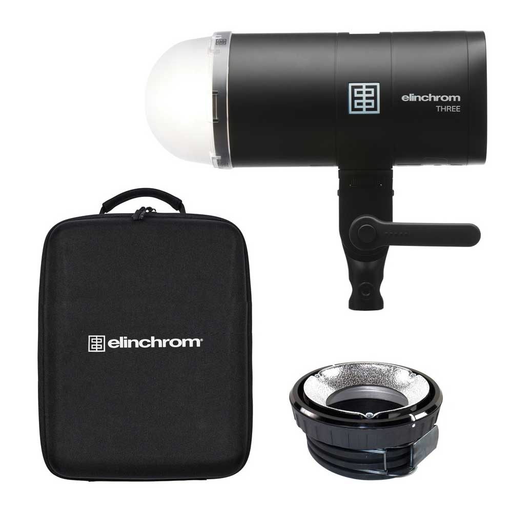 Elinchrom THREE Akku-Kompaktblitz Kit