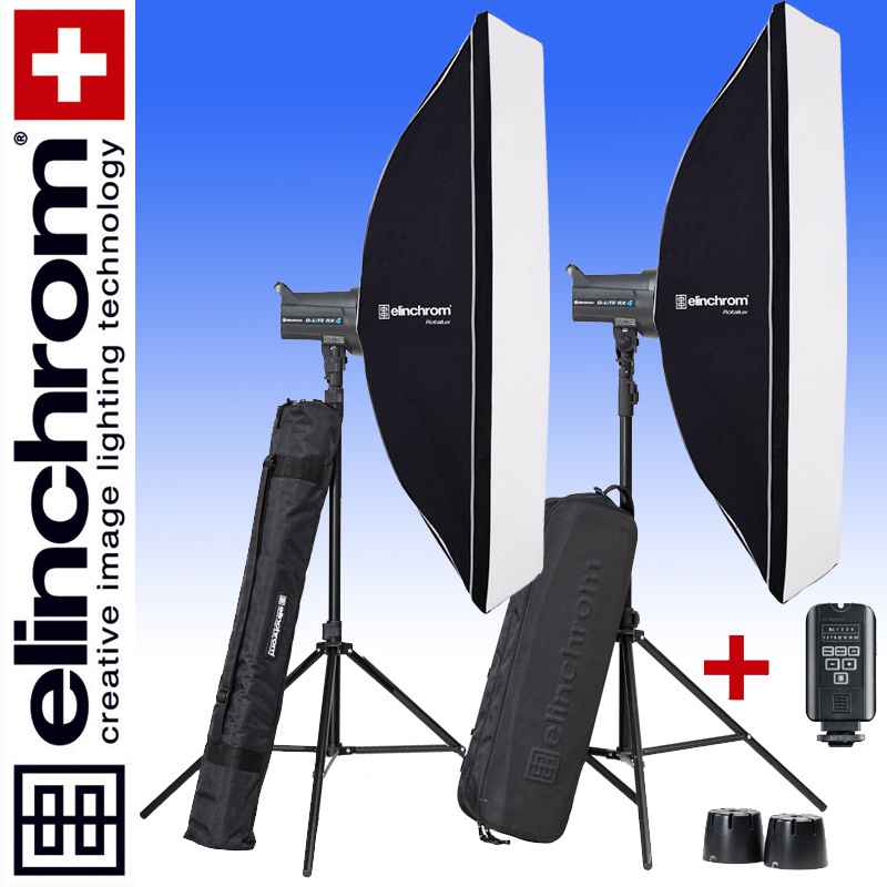 Elinchrom D-LITE RX 4/4 ROTALUX SET 50 x 130cm (400/400Ws)