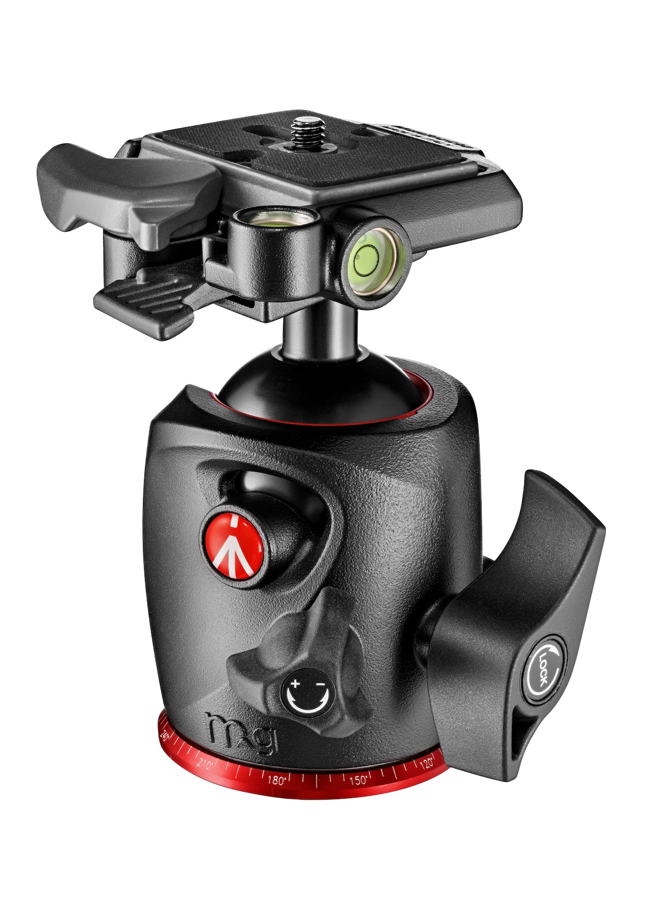 Manfrotto MT055XPRO3 Stativ (3 Segmente) + MHXPRO-BHQ2 Kugelkopf aus Magnesium