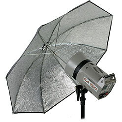 Elinchrom ECONOMY-Studioschirm ø 85cm silber