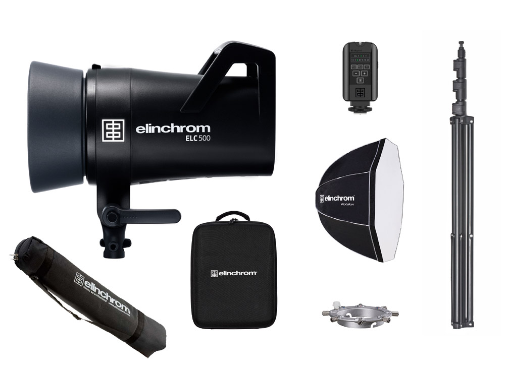 Elinchrom ELC 500 STUDIO PORTRAIT KIT