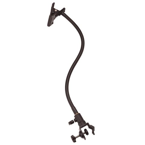 Studioklemme mit Flex-Arm u. Klemmsockel