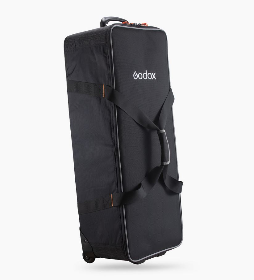 Studio-Trolley XL für 3 Blitzgeräte und Stative