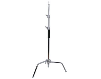 C-Stand 115-245cm, inkl. Boom-Arm 100cm mit 2 Neigegelenken