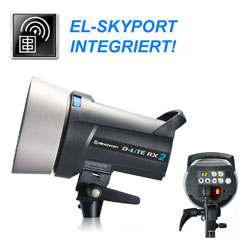 el20486 Elinchrom D-LITE RX 4 (400Ws) - mit integriertem Skyport Empfänger!