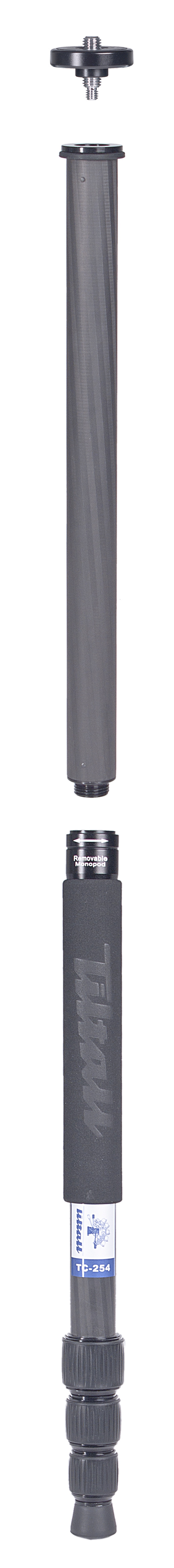 TILTALL Kamerastativ mit integriertem Einbeinstativ TC-284 Carbon