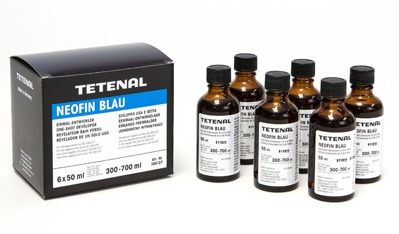 Tetenal Neofin Blau 6 x 50 ml Konz. für 6 x 300 – 700 ml