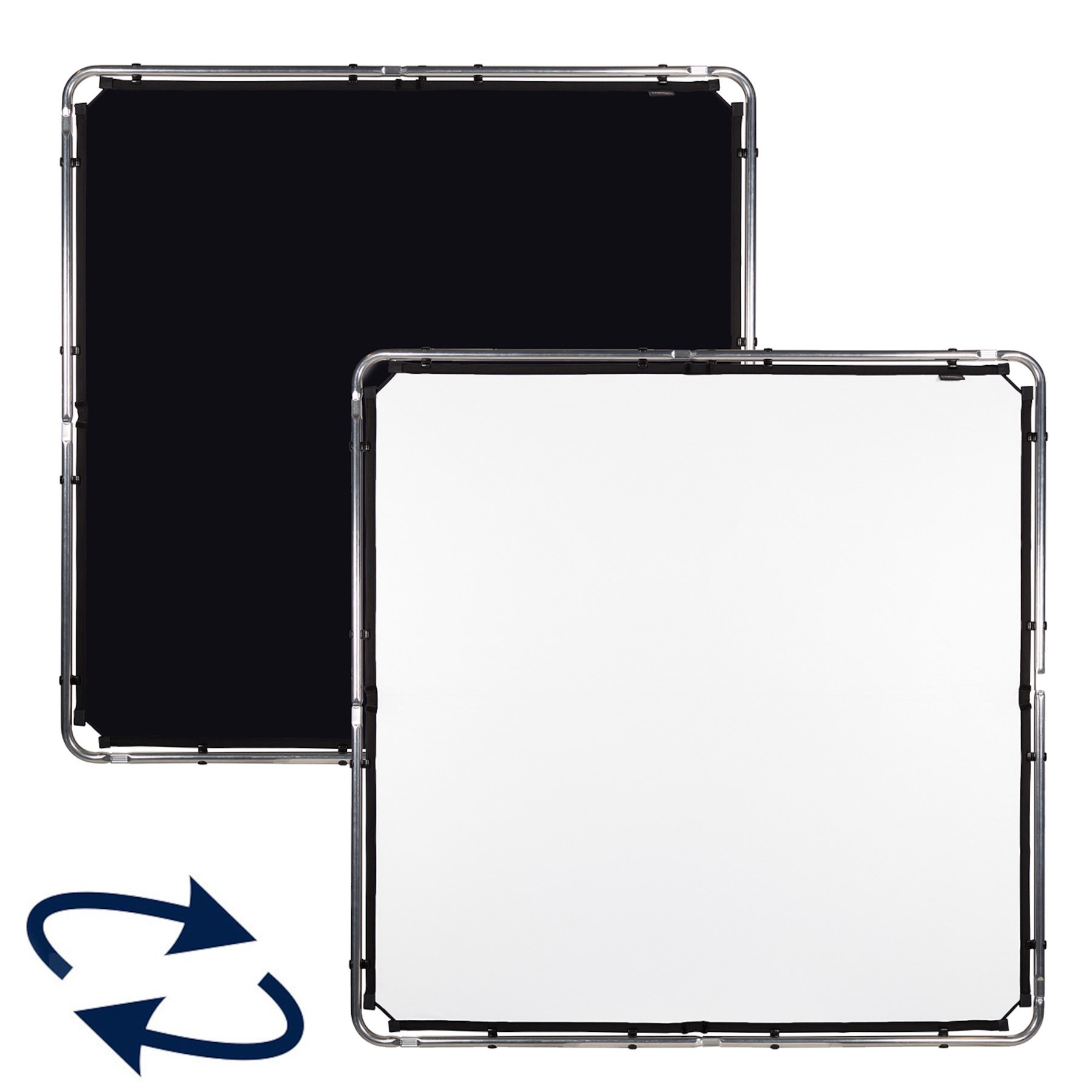 Lastolite SkyRapid Bespannung midi 1,5 x 1,5m schwarz / weiß