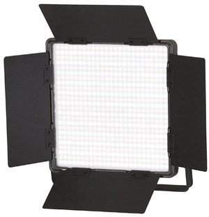 KAISER LED-Flächenleuchten 2er-Set NANLITE 600CSA, Leuchtfläche 25,5x25,5cm, 600 LEDs, dimmbar