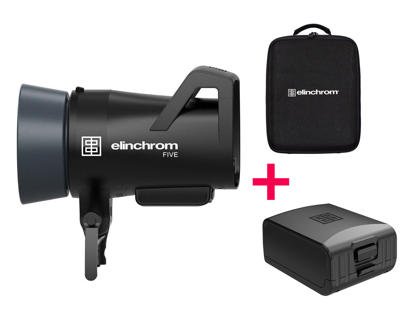 Elinchrom FIVE Akku-Kompaktblitz BONUS Kit