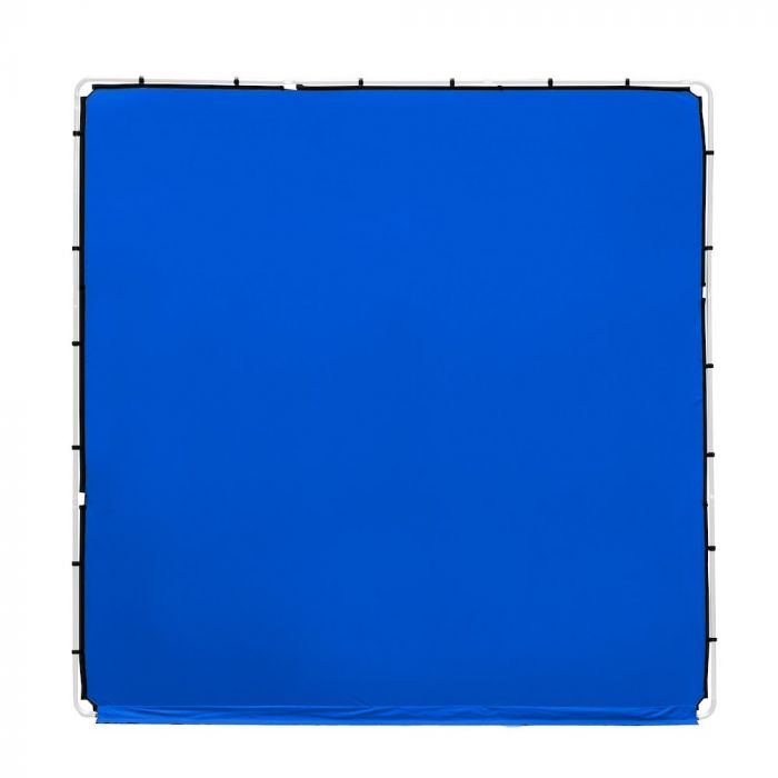 Lastolite knitterfreie Bespannung für StudioLink Chroma Key Kit 3x3m, Bluebox blau, LL83352