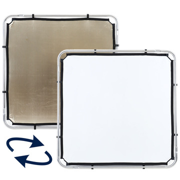 Lastolite Skylite Rapid Bespannung small 1,1 x 1,1m sunfire/weiß