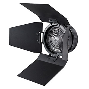 3767 KAISER NANLITE Fokussierbarer Fresnel-Vorsatz 15-45° mit Abschirmklappen