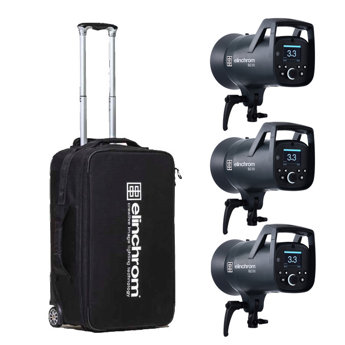Elinchrom ELC 500/500/500 TTL Master Studio Kit Elinchrom ELC 500/500/500 TTL Master Studio Kit