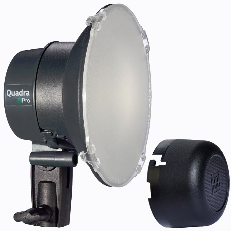 Elinchrom Quadra und ELB 400 PRO Lampenkopf S mit LED Einstelllicht