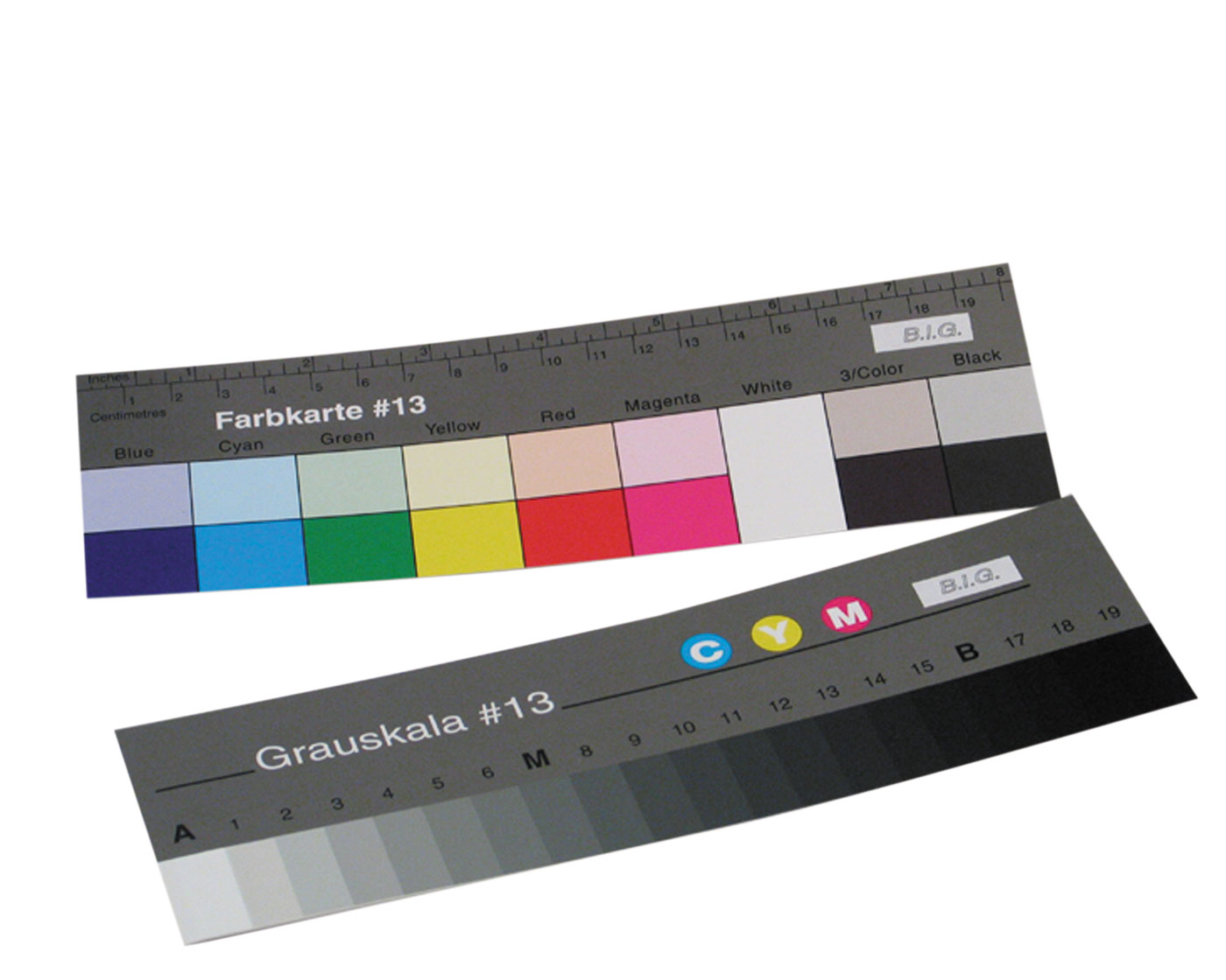 Stufengraukeil und Farbkarte