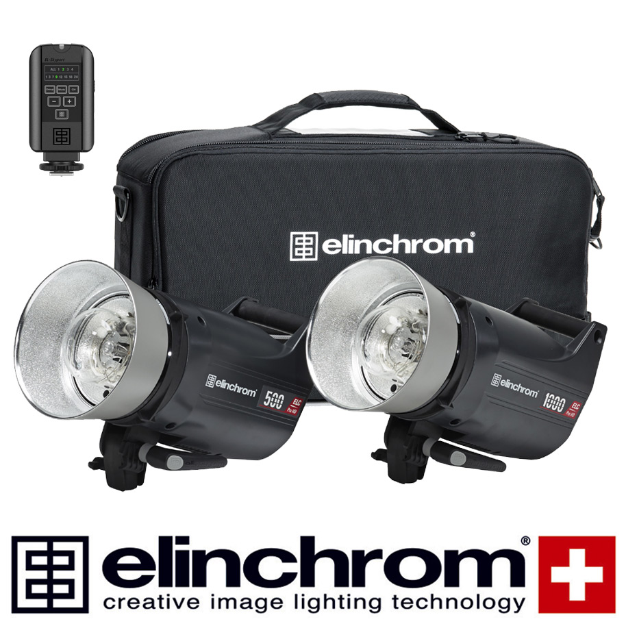Elinchrom ELC Pro HD 500/1000 To Go Set (500/1000 Ws)