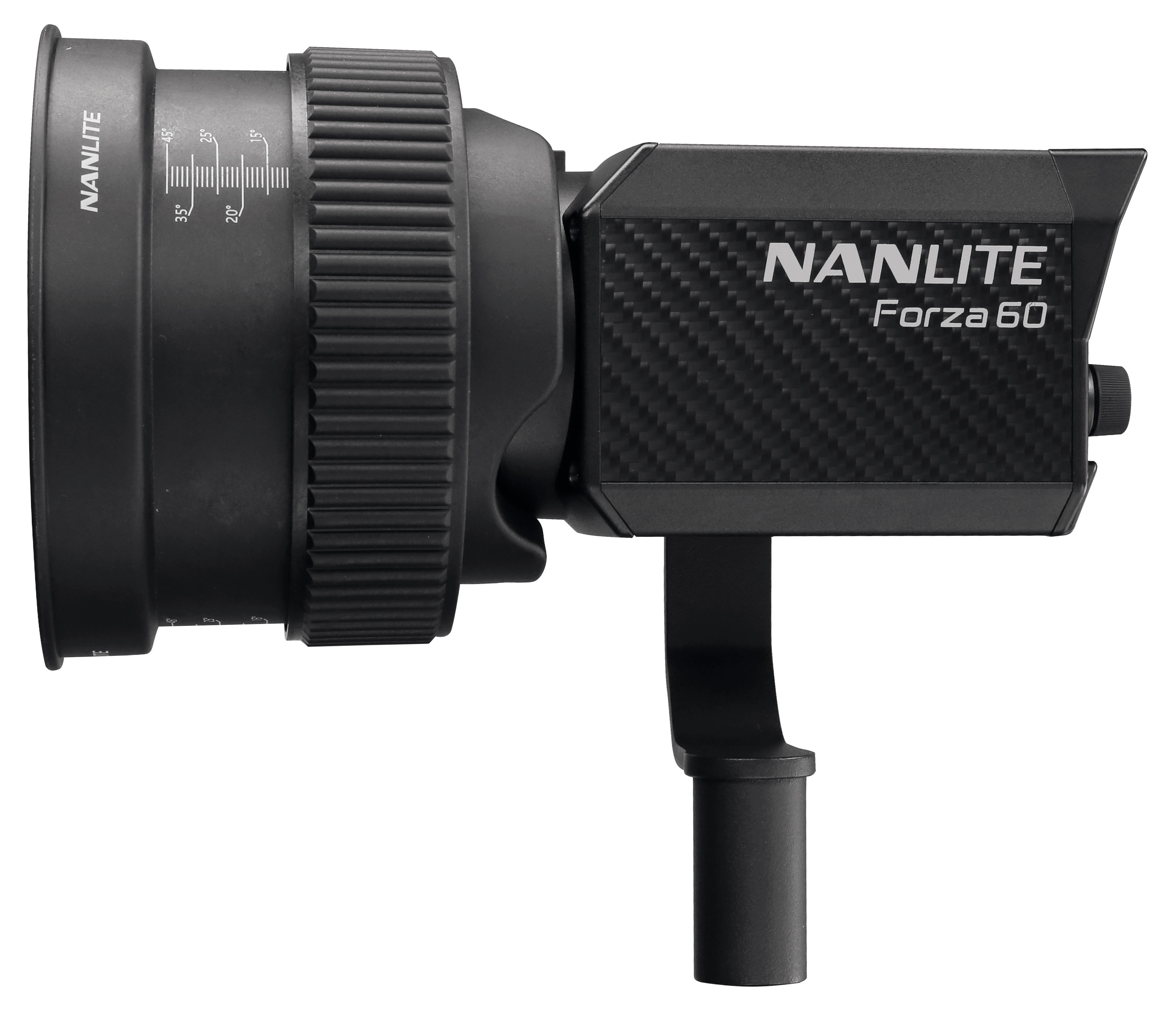 3767_3 KAISER NANLITE Fokussierbarer Fresnel-Vorsatz 15-45° mit Abschirmklappen