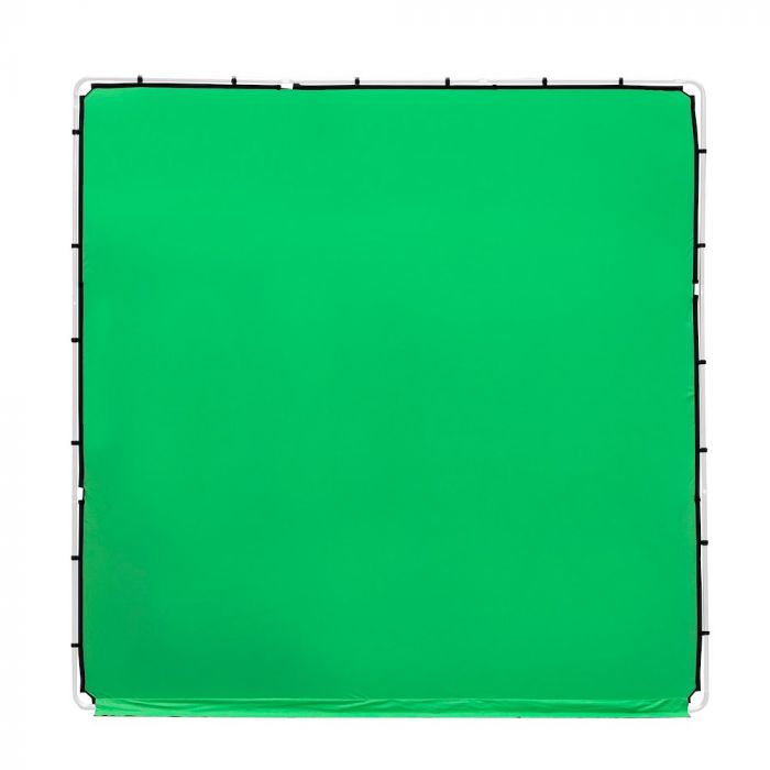 Lastolite knitterfreie Bespannung für StudioLink Chroma Key Kit 3x3m, Greenbox grün, LL83350