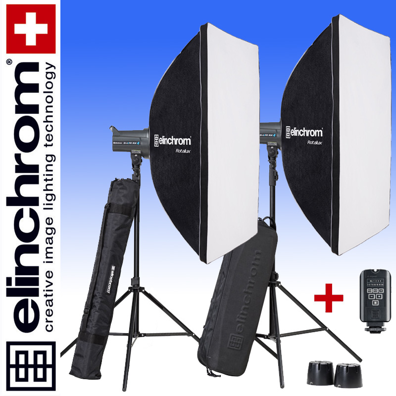 Elinchrom D-LITE RX 4/4 ROTALUX SET 90 x 110cm (400/400Ws)