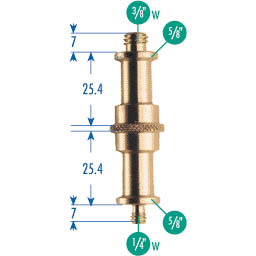 Manfrotto Adapter 013 Spigot 1/4 - 3/8