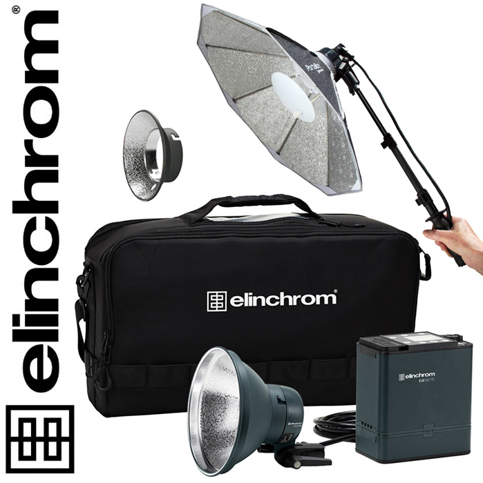 Elinchrom ELB 500 TTL - DUAL To Go Set, 500 Ws BONUS-SET