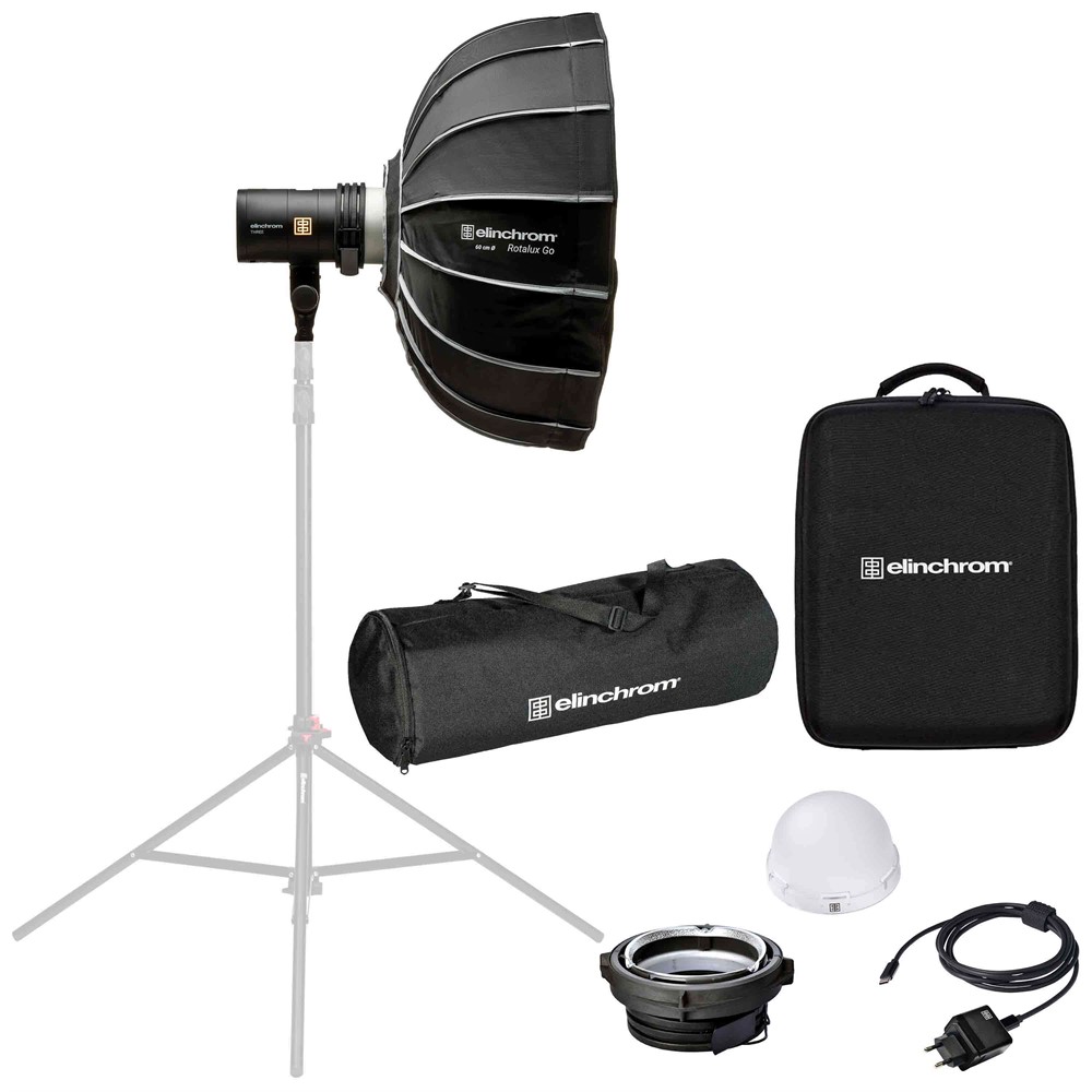 Elinchrom THREE Off-Camera Flash Portrait Kit