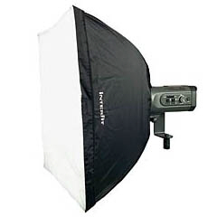 Interfit Softbox 60x60cm inkl. Speedring mit Bowens Bajonett